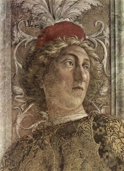 Motief van het Sengsengebergte door Andrea Mantegna